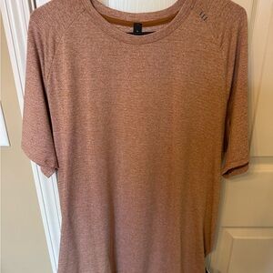 lululemon athletica Brown Short Sleeve Tee